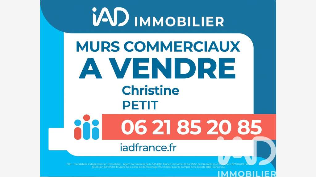 Vente local commercial de 100m² à Grenoble centre