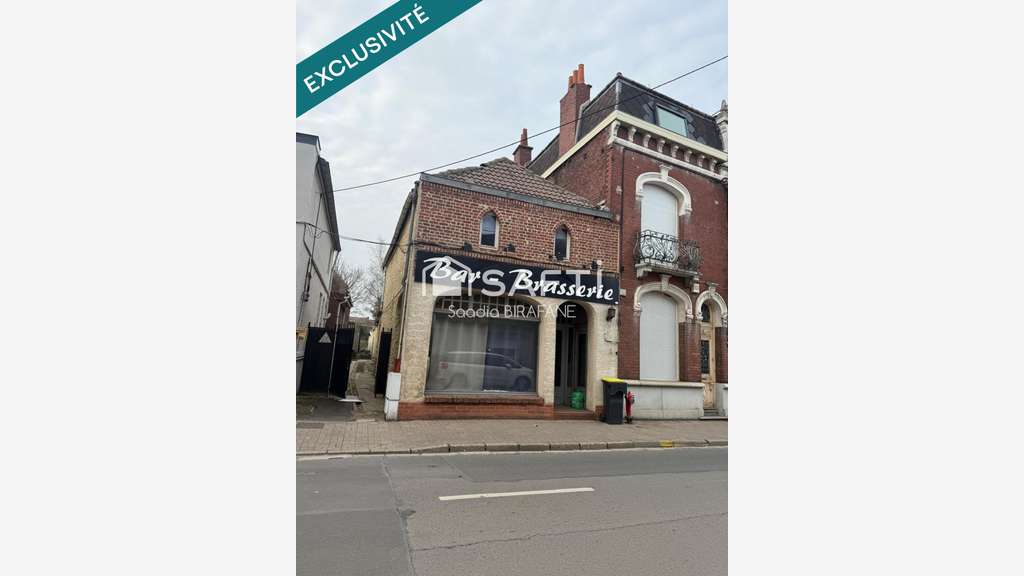 Vente local commercial avec jardin à Harnes