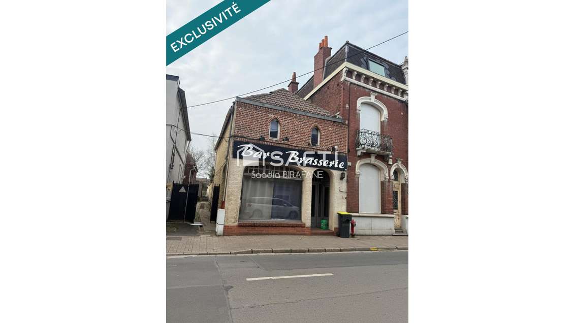 Vente local commercial avec jardin à Harnes