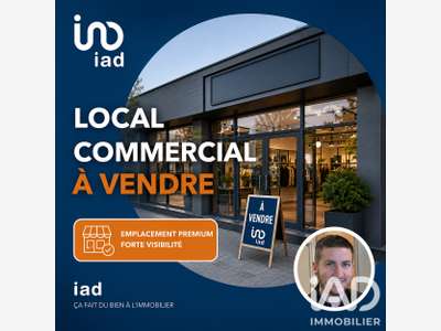 Vente local commercial 152m² à Hauts de Bienne