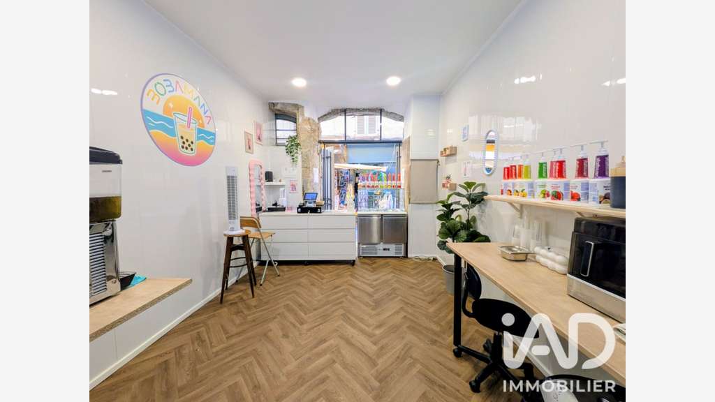 Cède bail local commercial 23m² à Hyères centre