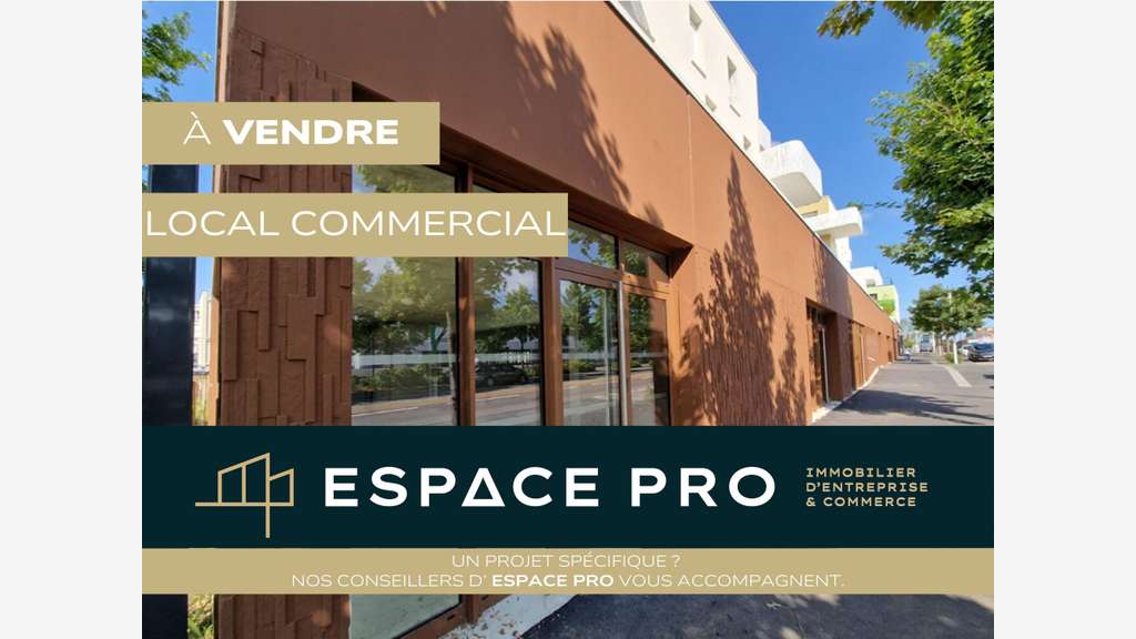 A vendre local commercial 130m² au Sud de Caen