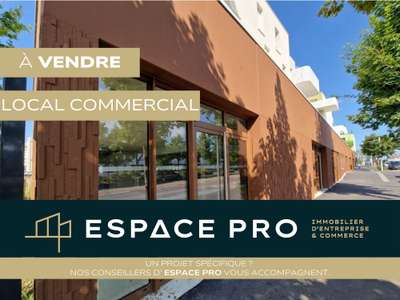 A vendre local commercial 130m² au Sud de Caen
