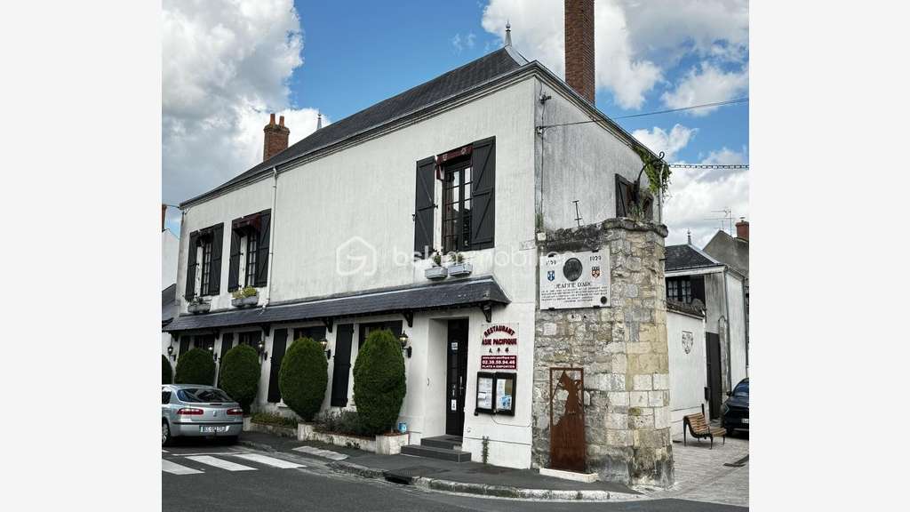Vente local commercial avec logement 311m² Jargeau