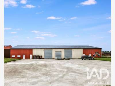 Vente entrepôt logistique loué 1130m²  à Juniville