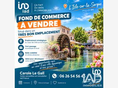 Local commercial à L'Isle-sur-la-Sorgue