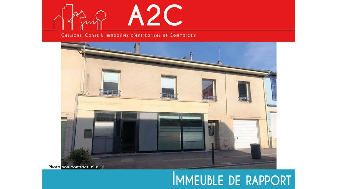 Immeuble de rapport mixte Commerce + Habitation