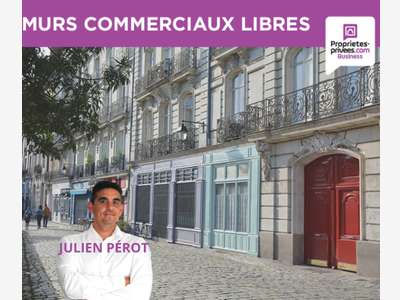Vente murs commerciaux 110m² centre de Lamballe