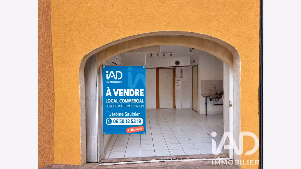Vente local commercial de 58m² au Barcarès plage