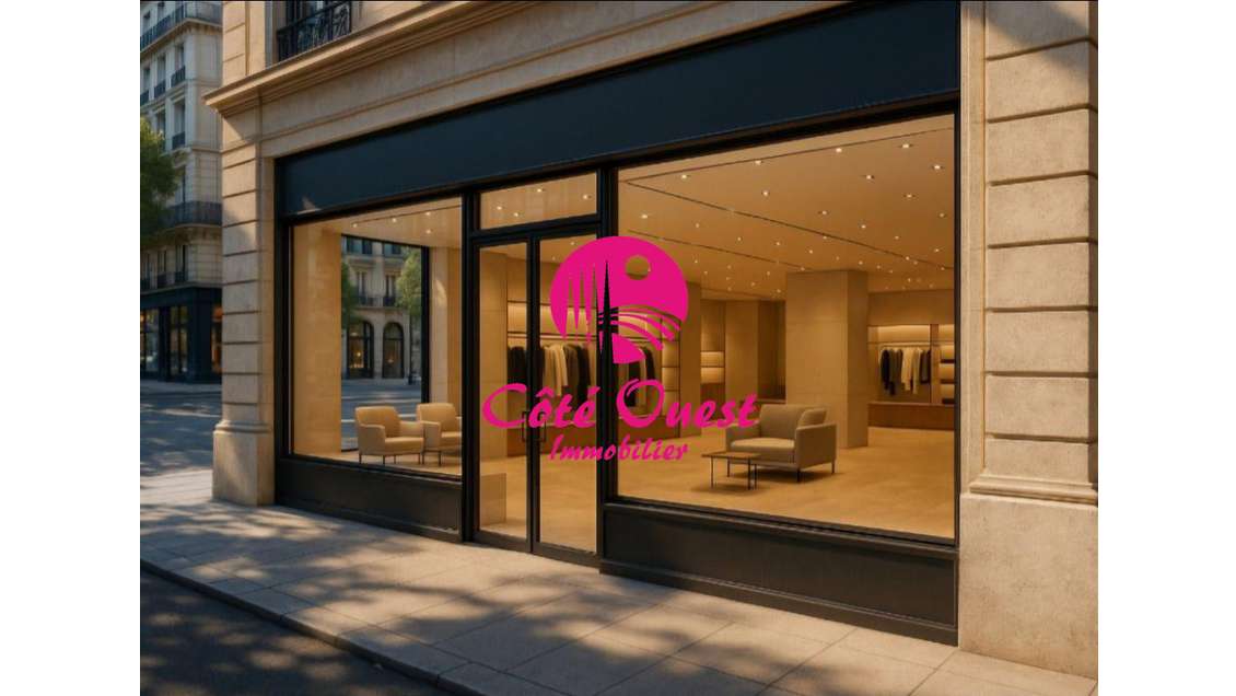 Vente local commercial 180m² Le Havre centre