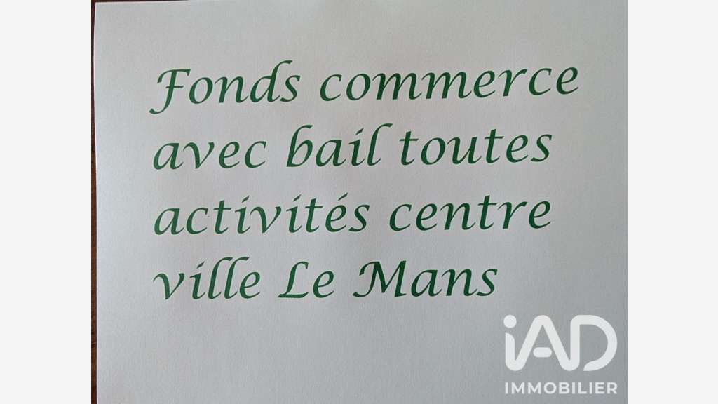 Local commercial à Le Mans
