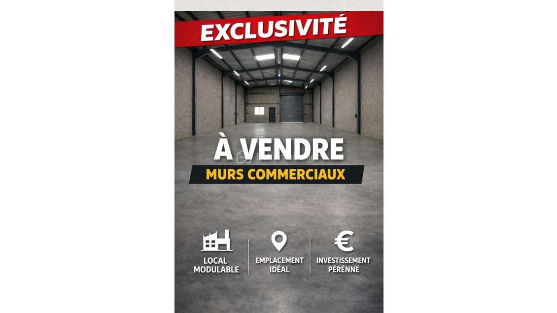 Vente murs commerciaux de 150m² le Thoronet