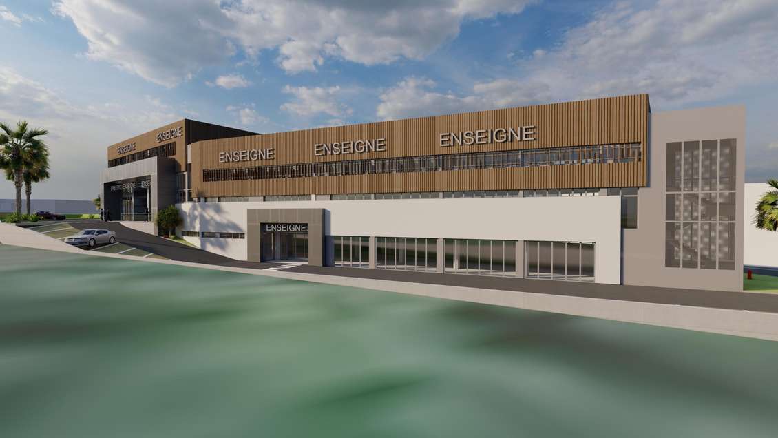 Vente local commercial 593m² aux Abymes Dothemare