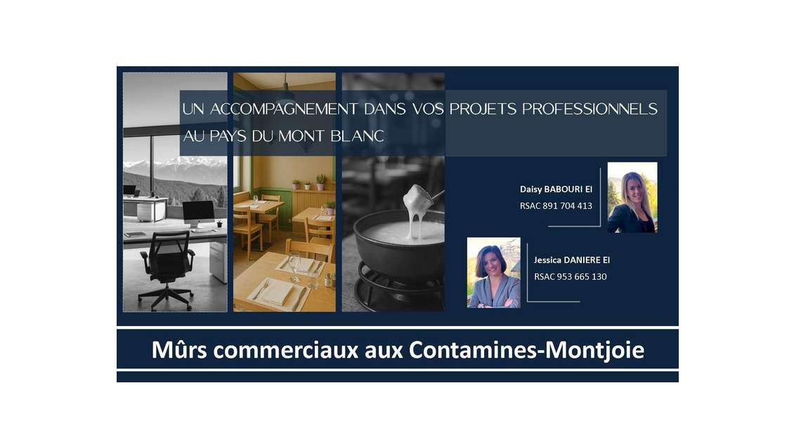 Mûrs loués à vendre Les Contamines-Montjoie