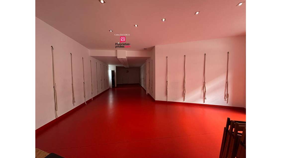 Vente local commercial 120m² centre ville Lille