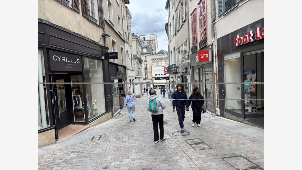 Vente local commercial 120m² au centre de Limoges