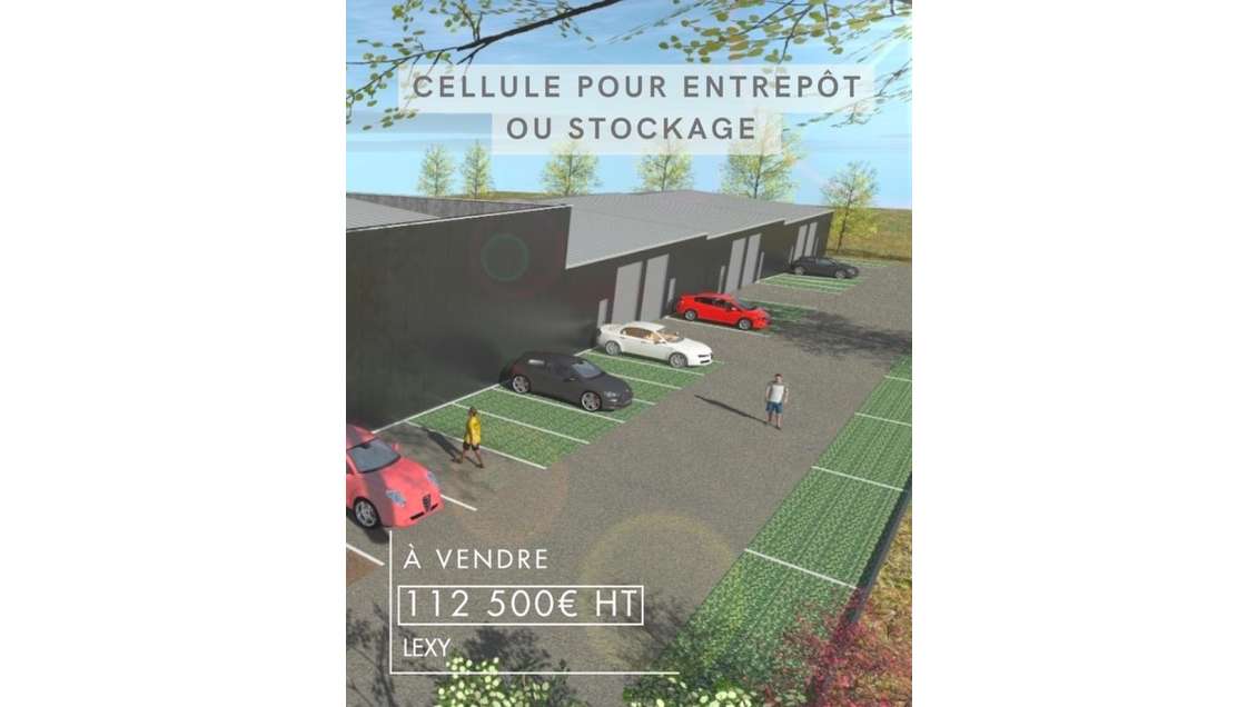 Vente cellule professionnelle/stockage à Longwy