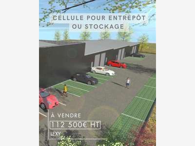 Vente cellule professionnelle/stockage à Longwy