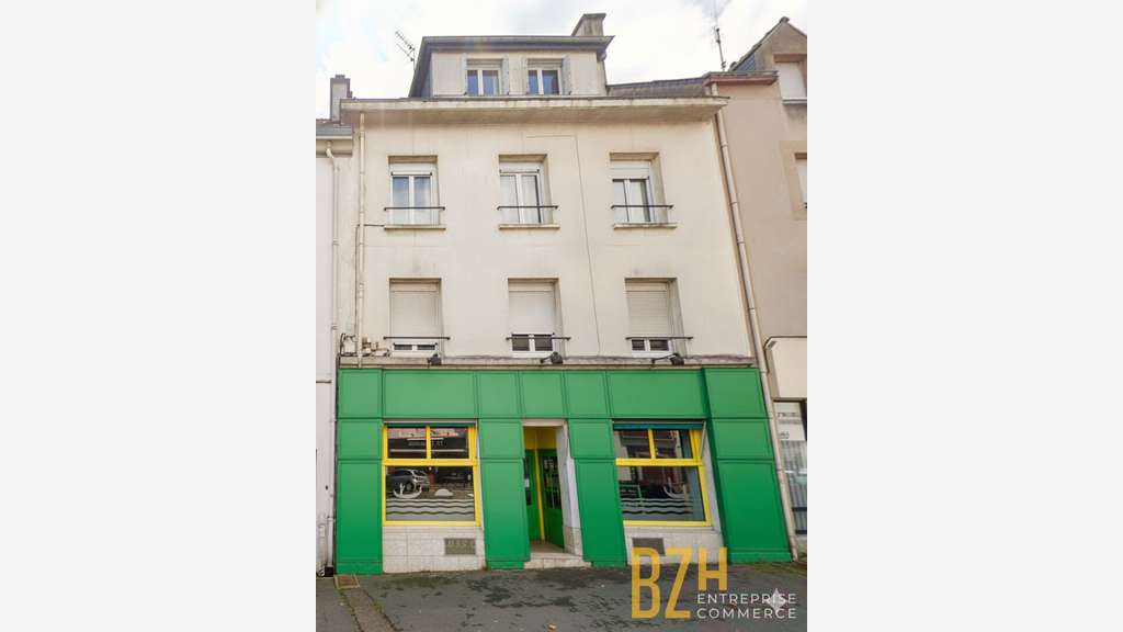 A vendre local commercial 150m² à Lorient centre 