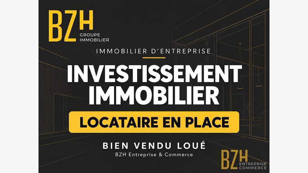 AV local commercial 210m² en RDC à Lorient centre