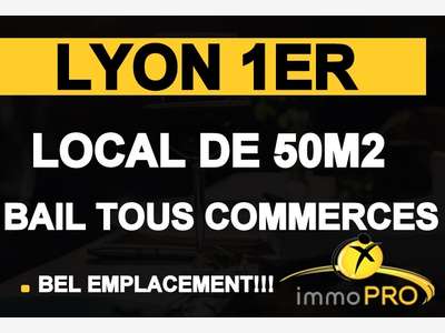 Local idéalement situé proche Terreaux à Lyon 1er