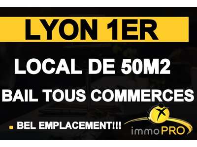 Vente Locaux commerciaux - Boutiques à Lyon 1er
