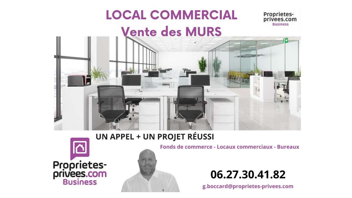 Vente murs commerciaux libres 105m² à Lyon 2e