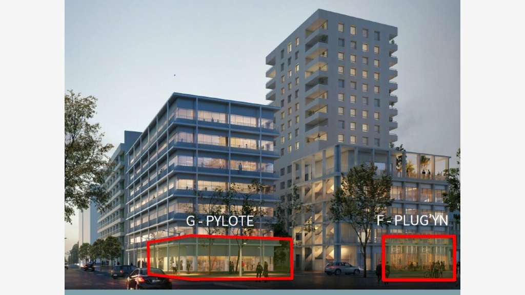 Vente local commercial 150m² Lyon 2e Confluence