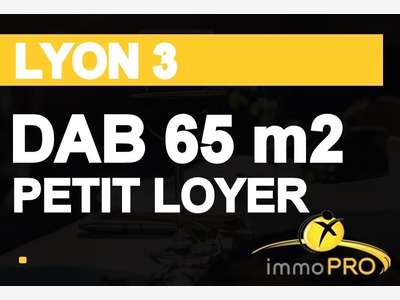 Droit au bail local 65m² au coeur de Lyon 3ème
