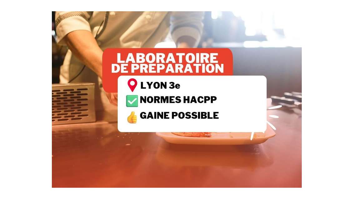 Cession local commercial 165m² Lyon 69003 bel empl