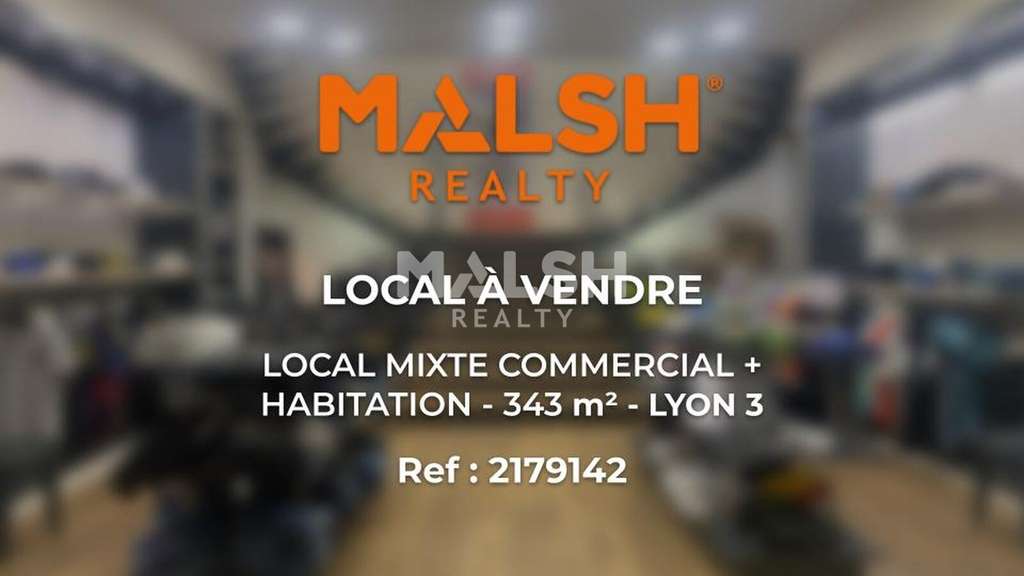 LOCAL MIXTE - HABITATION & ATELIER À VENDRE -