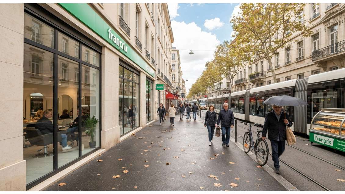 Vente murs commerciaux loués 7% à Lyon 7e