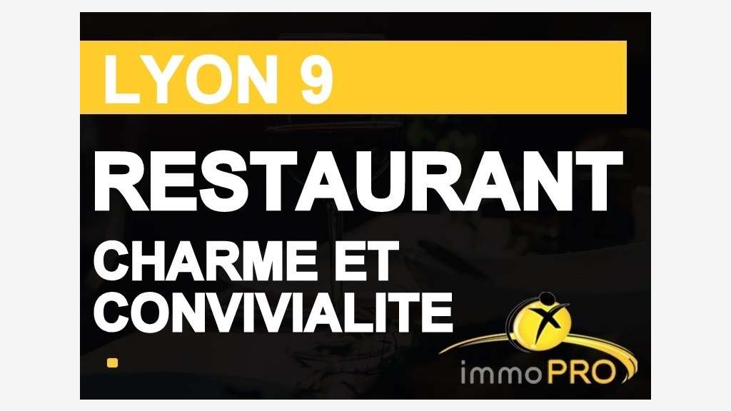 Vente local commercial 120m² à Lyon 9e