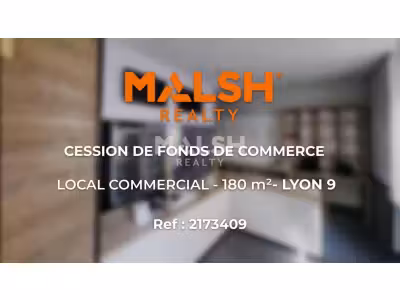 Vente Locaux commerciaux - Boutiques à Lyon 9e