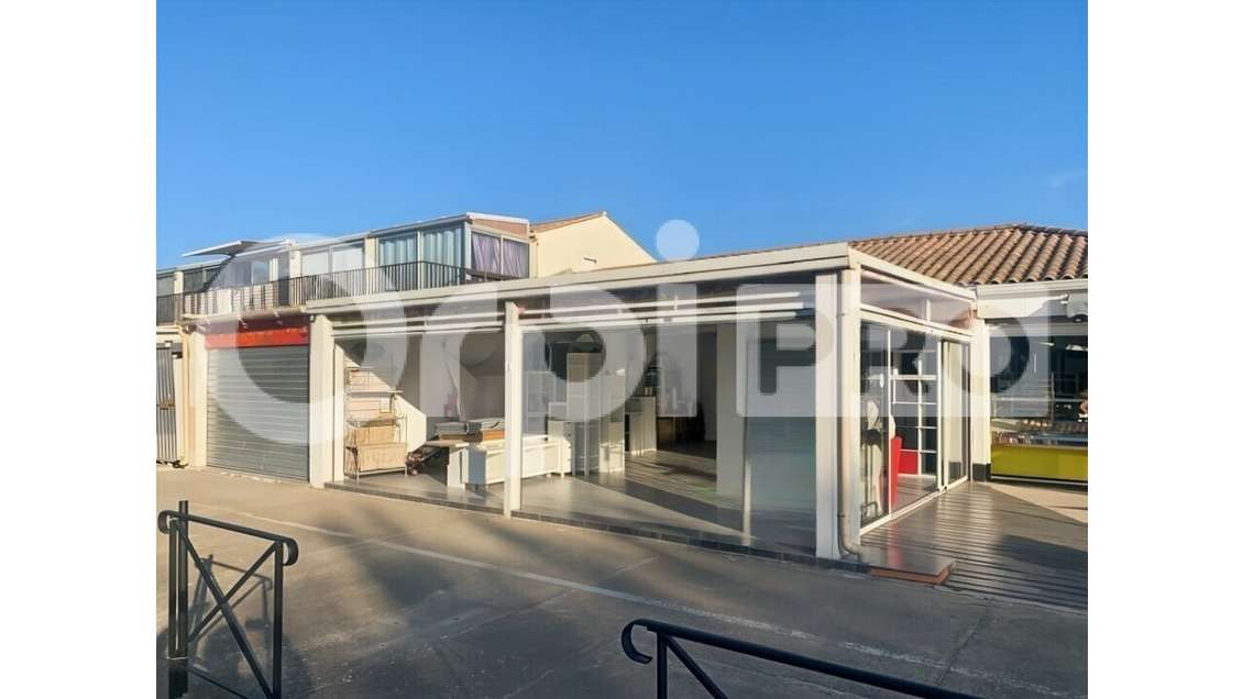 AV local 44m² et studio climatisé Marseillan-Plage