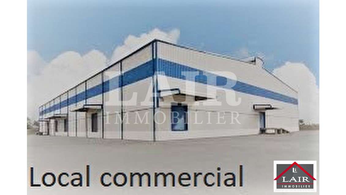 A vendre murs commerciaux de 1550m² en Mayenne