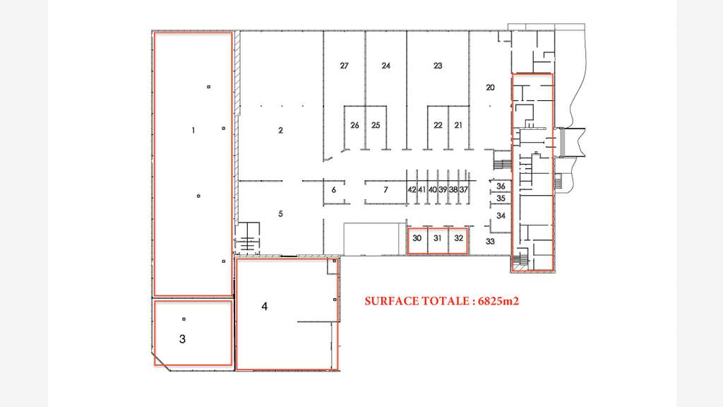 AV ensemble immobilier mixte 6825m² Meaux accès PL