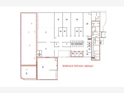 AV ensemble immobilier mixte 6825m² Meaux accès PL