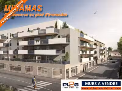 Vente commerce neuf 156m² à Miramas centre 