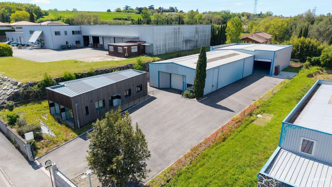 AV entrepôt bureaux 670m² ZA dynamique Mondouzil