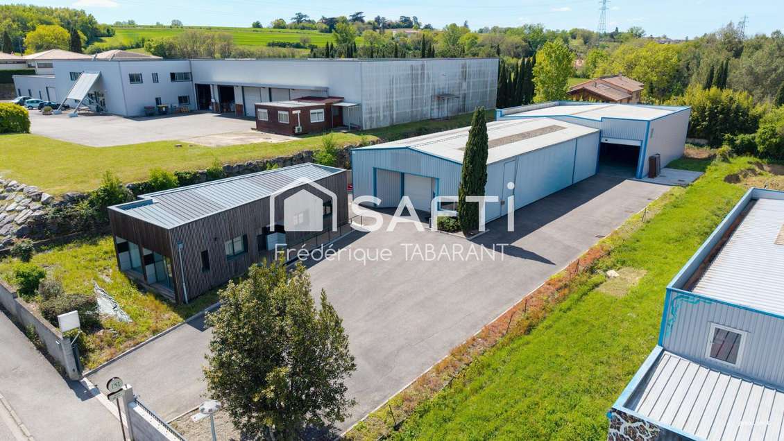AV entrepôt bureaux 670m² ZA dynamique Mondouzil