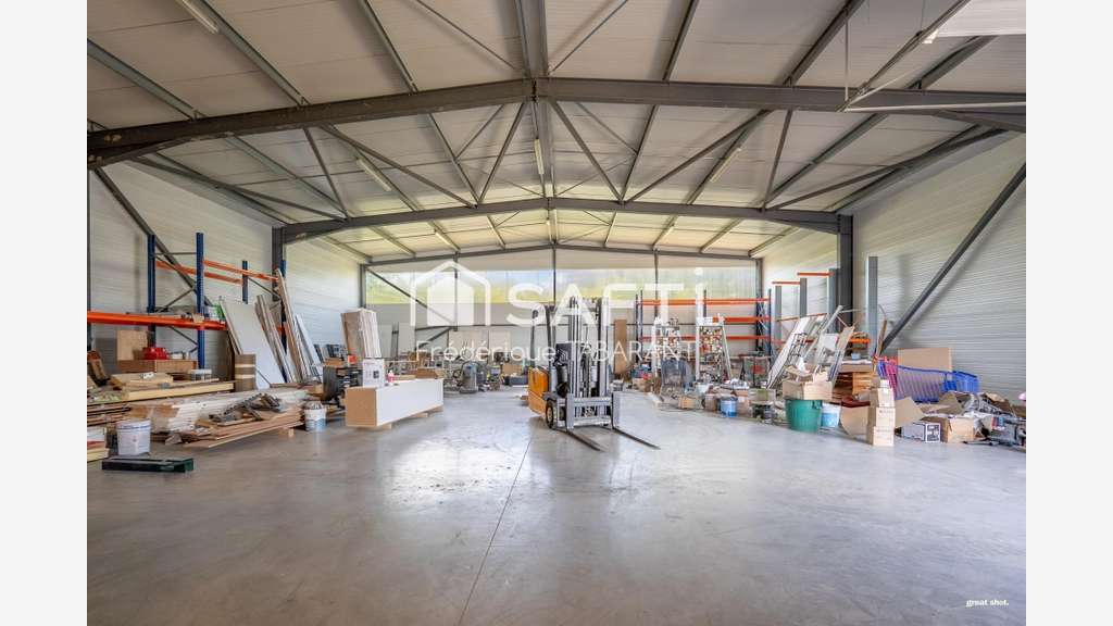 A vendre entrepôt bureau de 600m² à Mondouzil