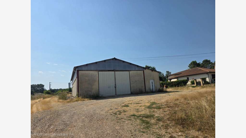 Vente entrepôt de 192m² à Monségur prox centre