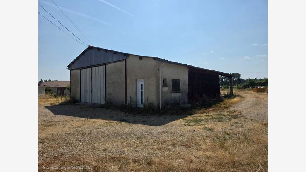 Vente entrepôt de 192m² à Monségur prox centre