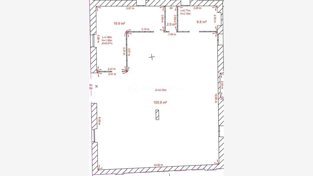 Vente local commercial 133m² en RDC Mont de Marsan