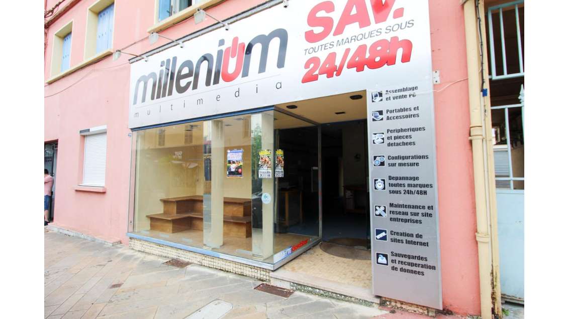 Vente local commercial 55m² au cœur de Montceau