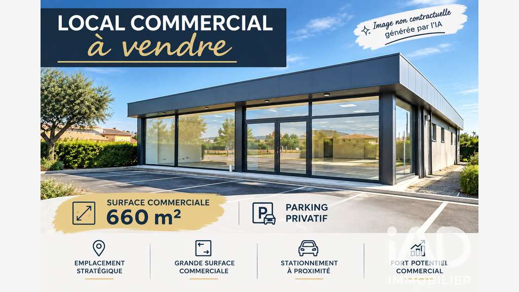 Local commercial à Monteux