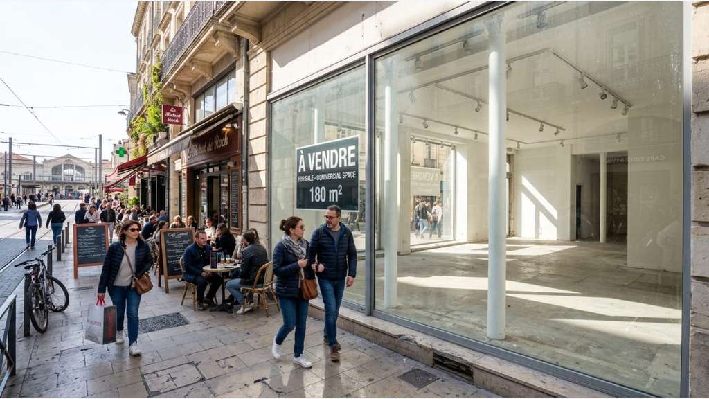 Vente murs commerciaux 180m² à Montpellier centre