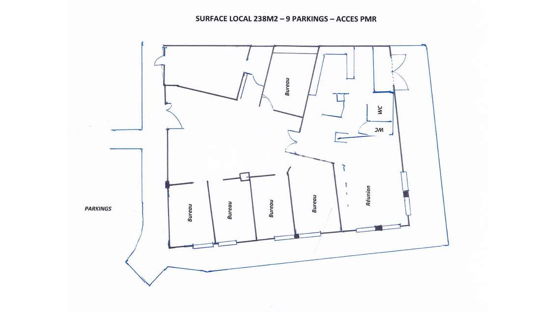 Opportunite unique murs loués à Montpellier