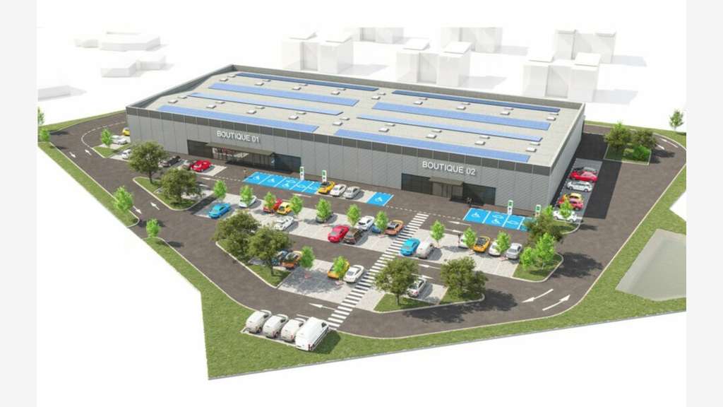 A vendre local commercial en VEFA 3400m² à Morlaix